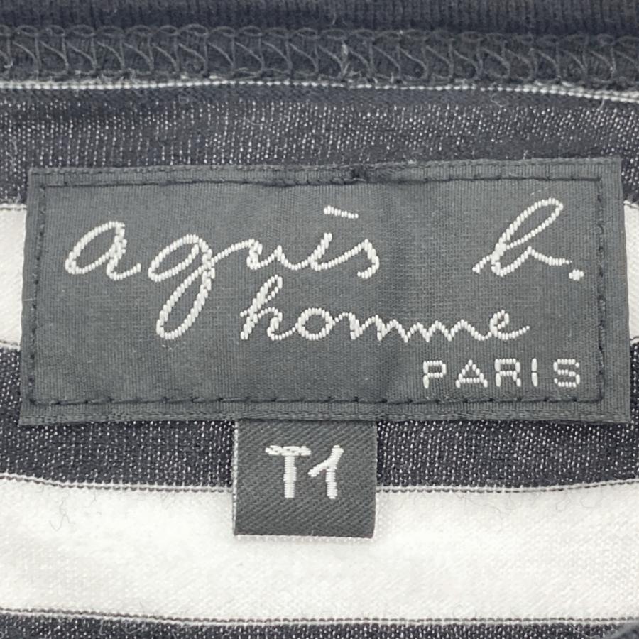 アニエスベーオム ボーダーカットソー・Tシャツトップス/8807J/1