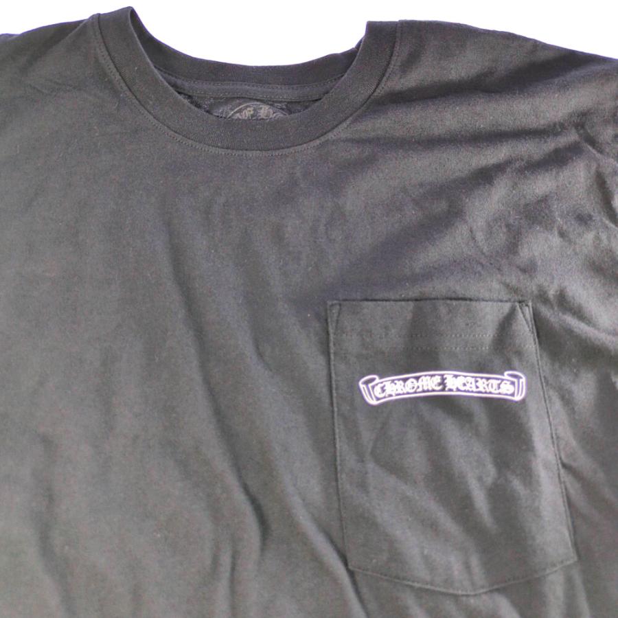 CHROME HEARTS クロムハーツ スクロールラベル 胸ポケット 半袖