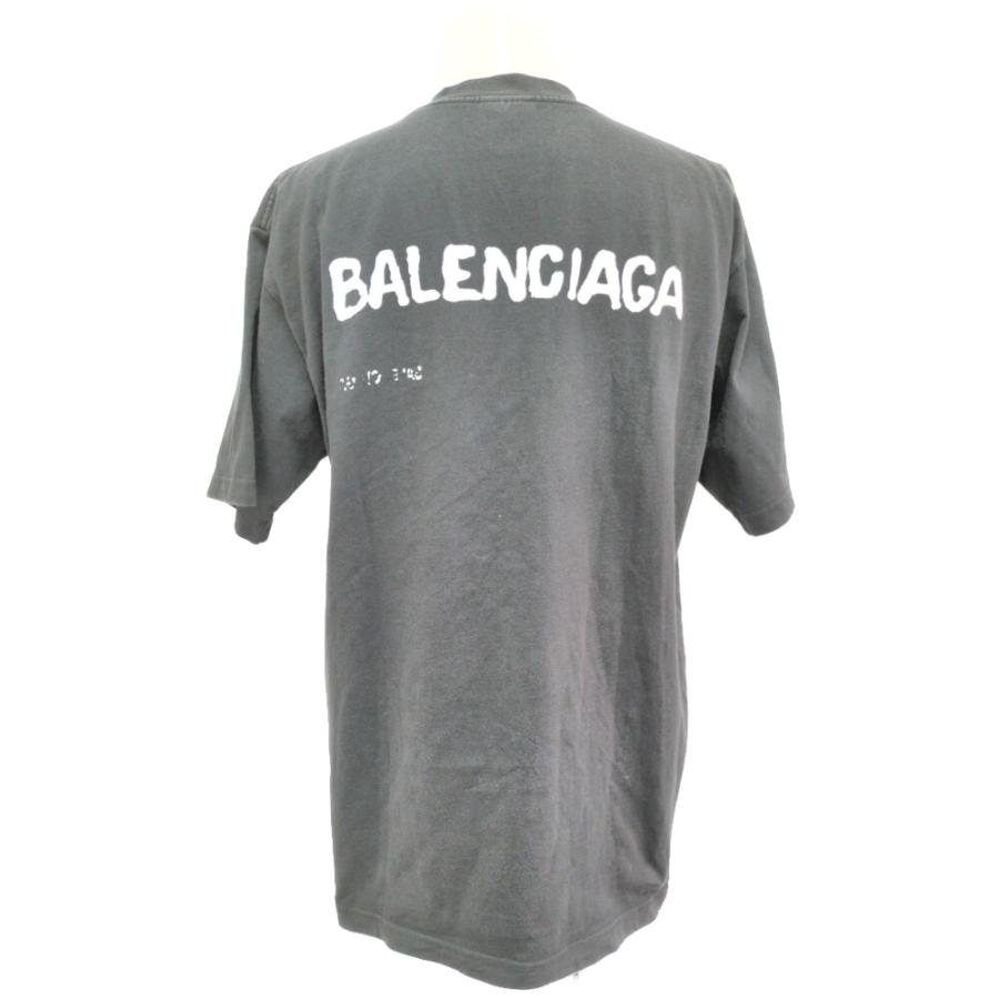 BALENCIAGA（バレンシアガ） Hand Drawnロゴ Large Fit T-Shirt 半袖