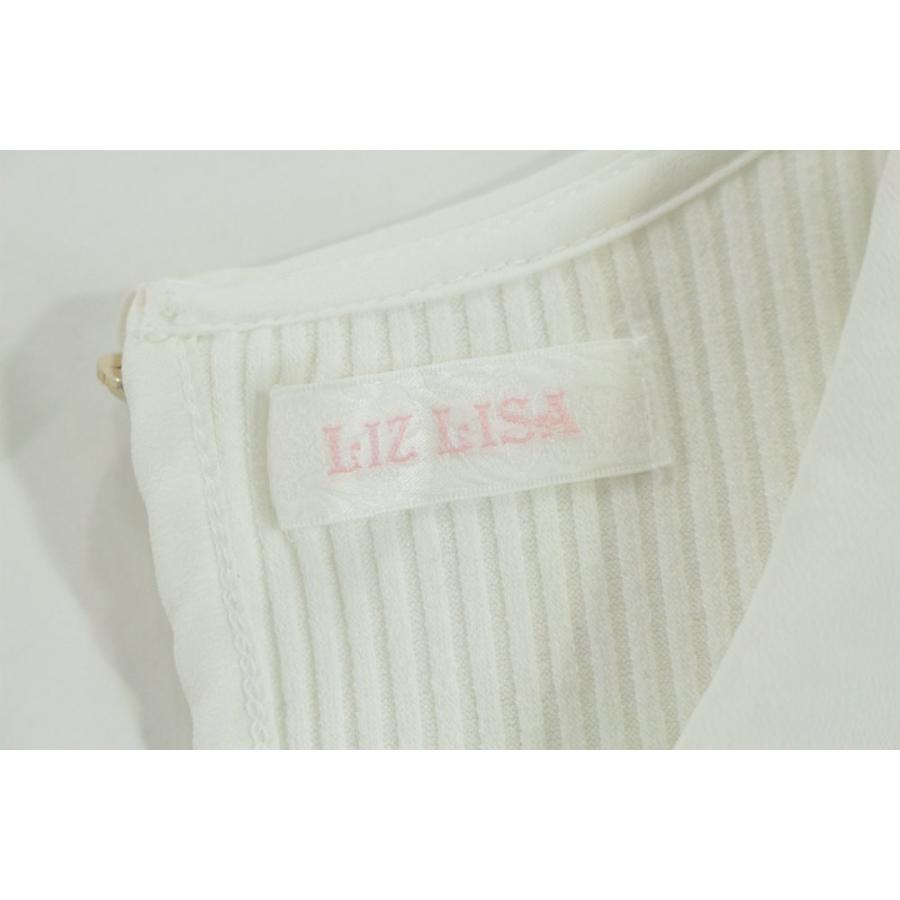 LIZ LISA リズリサ 長袖 フラワーモチーフ・ニット・セータートップス 