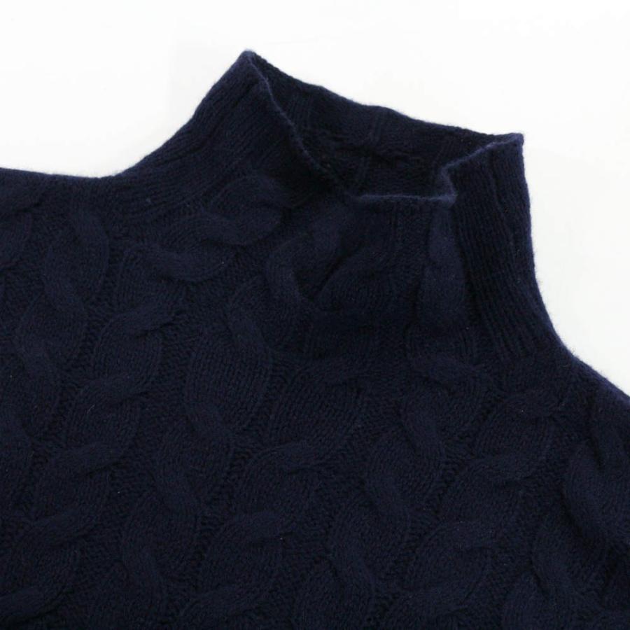 theory 18AW セオリー Royal Wool Horseshoe Cable Tneck・長袖  