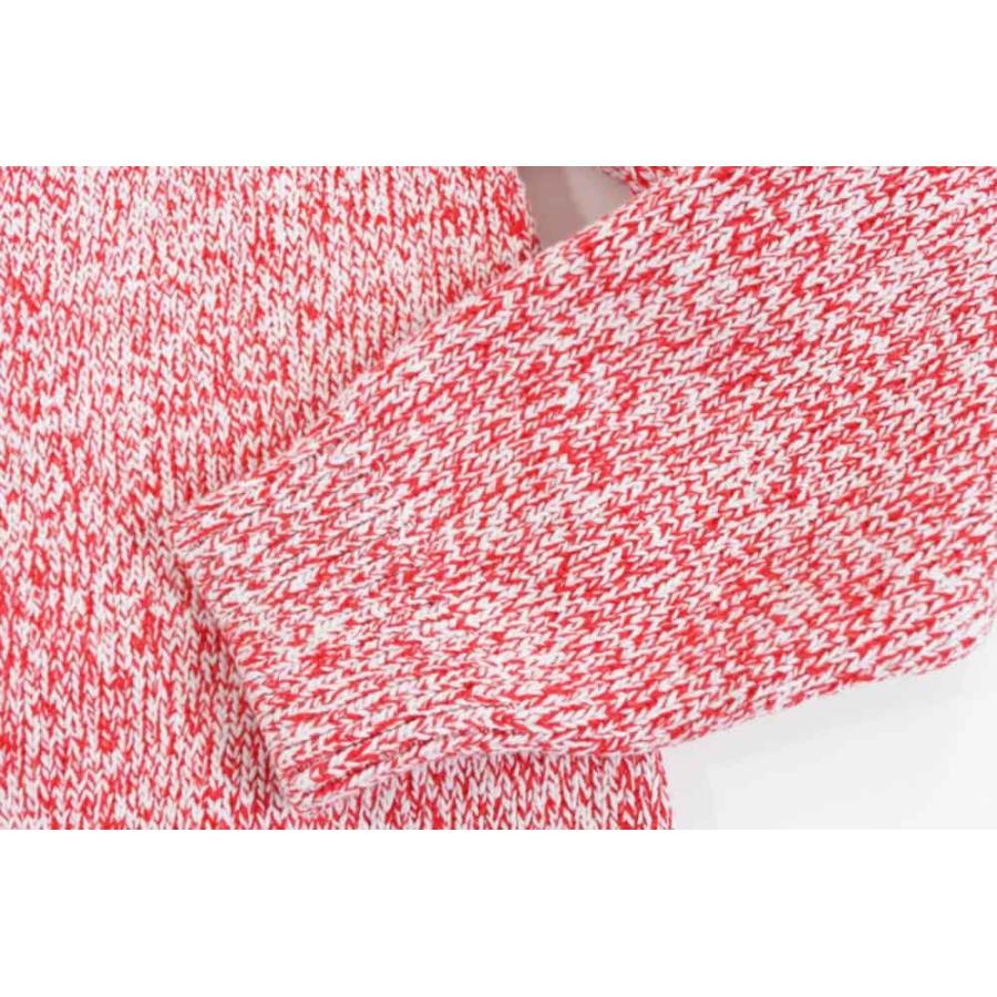 BALENCIAGA 美品・バレンシアガ 長袖・メランジコットンミックスニット  