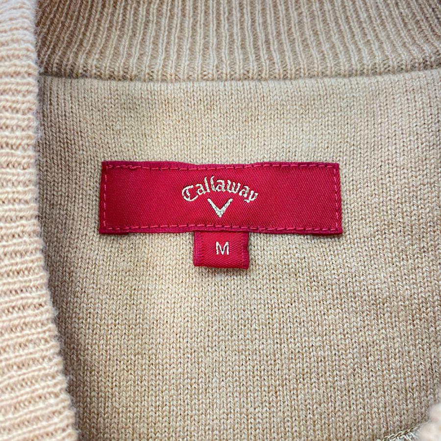 Callaway RED LABLE　カシミヤ タートルネックニット　Mサイズ Callaway RED LABLE カシミヤ タートルネックニット Mサイズ