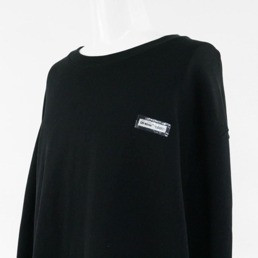 18SS オフホワイト クルーネック・スウェットトレーナー トップス