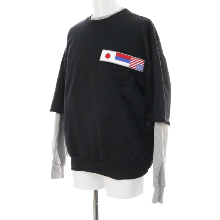 ゴーシャラブチンスキー W Double Sleeve Sweatshirt・ダブルスリーブ  