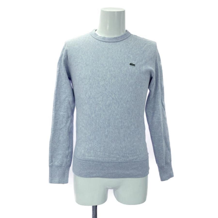 LACOSTE（ラコステ） 無撚糸 プレミアムスウェットシャツ トレーナー 