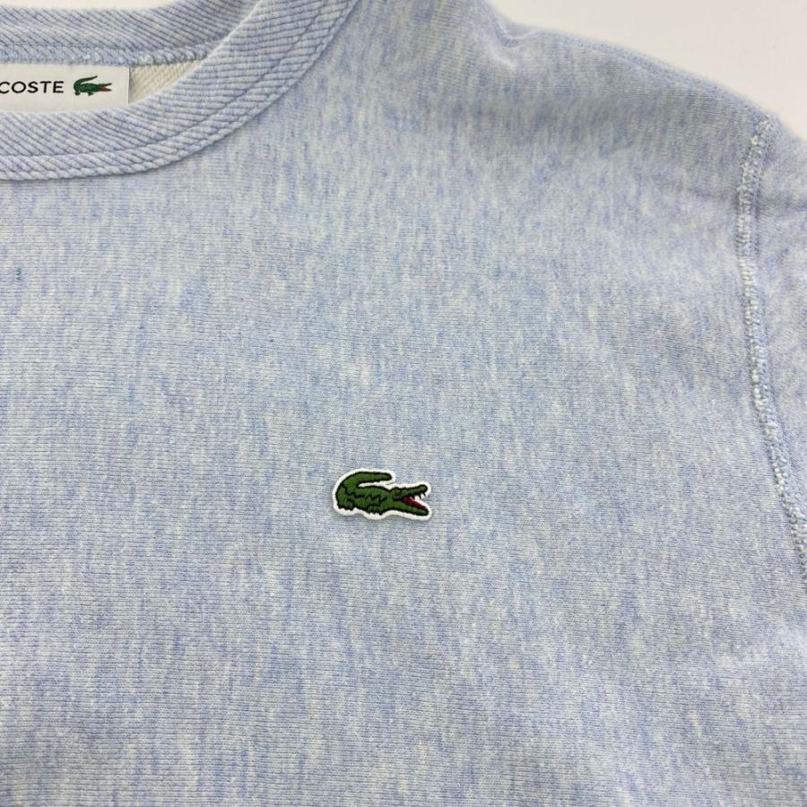 LACOSTE（ラコステ） 無撚糸 プレミアムスウェットシャツ トレーナー 