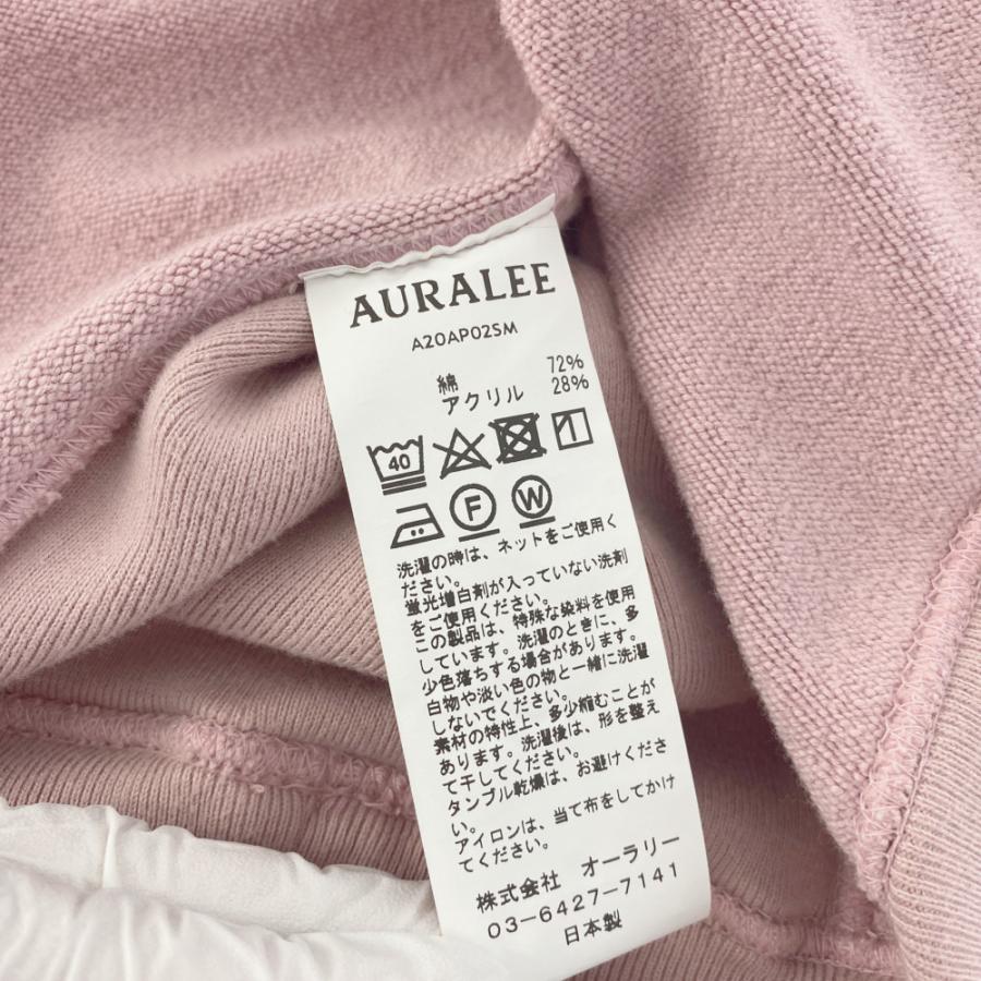 AURALEE A20AP02SM スウェット AURALEE オーラリー 20AW SUPER MILLED SWEAT P/O スウェット