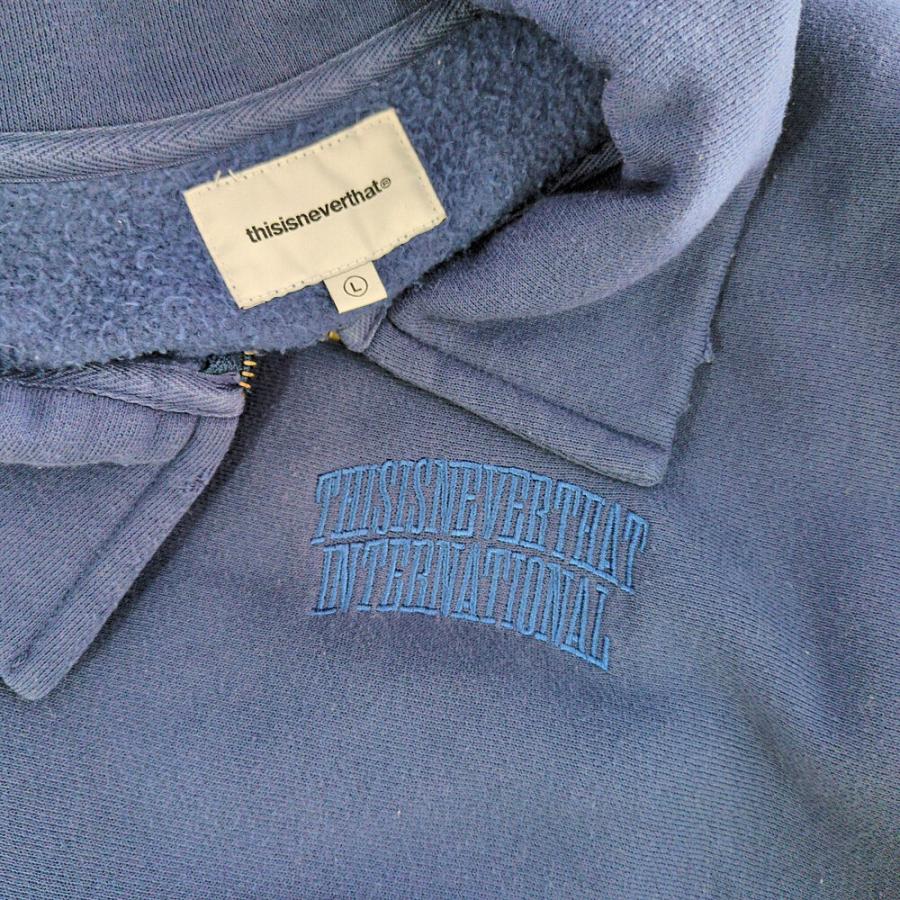 thisisneverthat ディスイズネバーザット ダメージ加工 スウェット