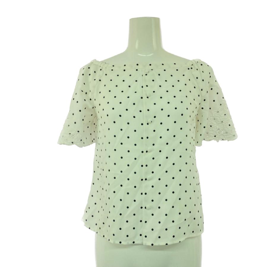 Apuweiser-riche - アプワイザーリッシェ 今期ドット トップス アプワイザーリッシェ ドット柄・カットワーク・シャツ