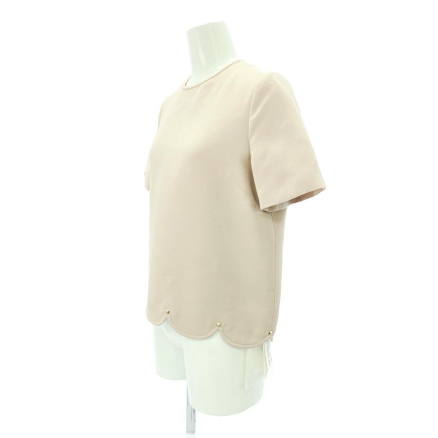VALENTINO（ヴァレンティノ） ロックスタッズ スカラップブラウス 