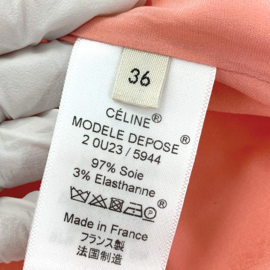 CELINE（セリーヌ） ノースリーブシャツ・ブラウストップス/36/ピンク