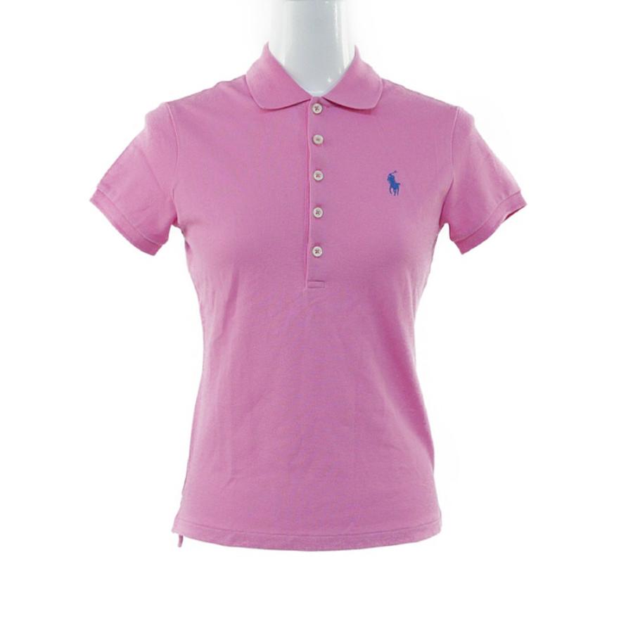 ポロ・ラルフ・ローレン ケーブル編み ポロシャツ 半袖 ピンク Polo Ralph Lauren ケーブル編みポロシャツ 半袖 ピンク