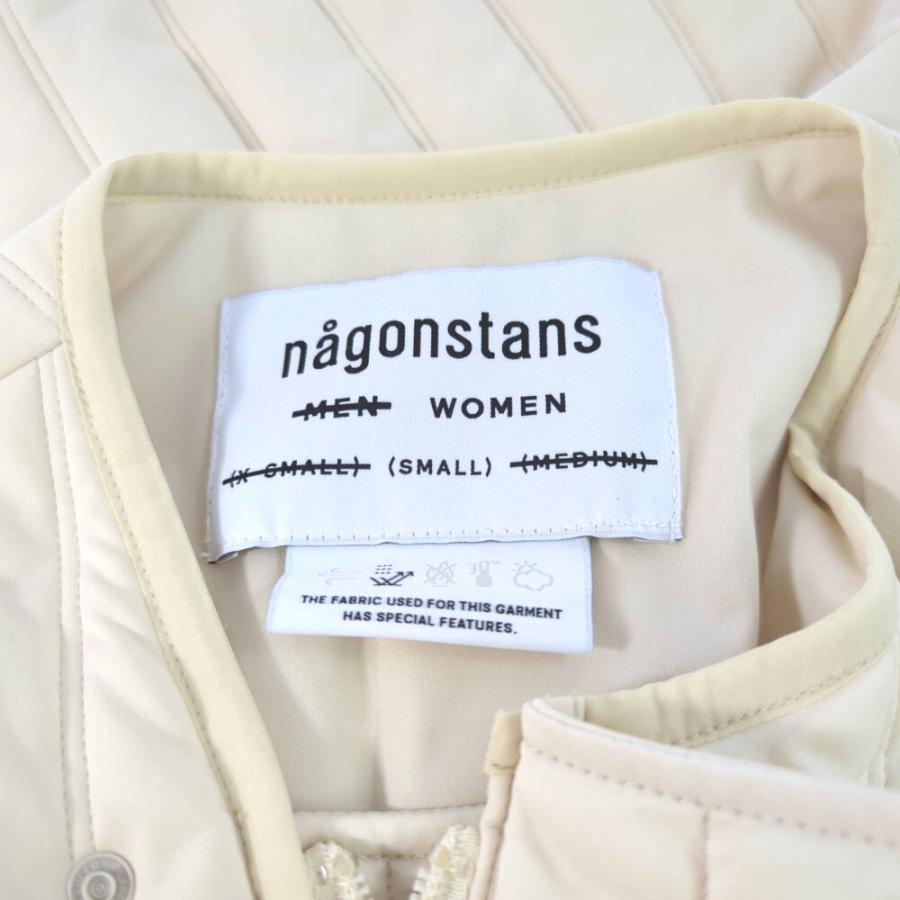 nagonstans ナゴンスタンス ステッチ ベストトップス 中綿 ダウン