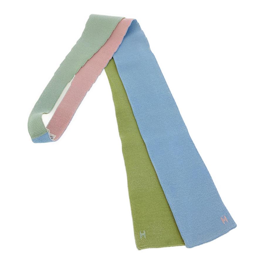 HERMES（エルメス） キャトルタン・シルクニット（角タイ）スクエア