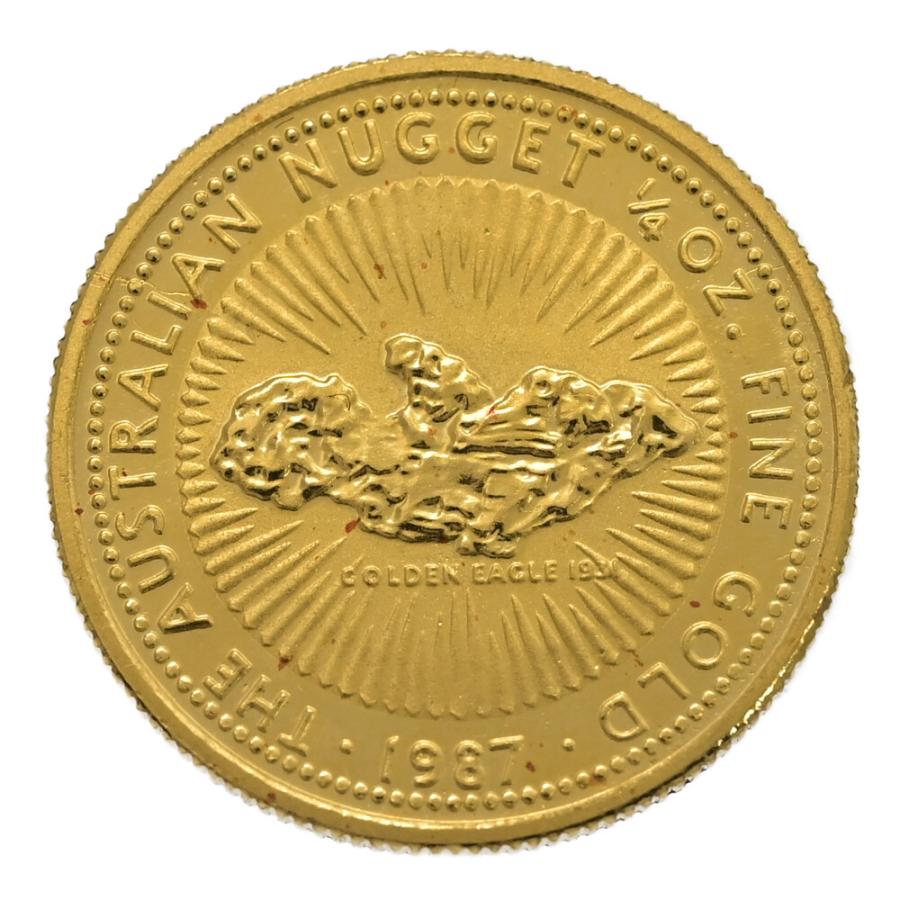 本日のオーストラリア 1/4oz カンガルー金貨 25ドル K24(純金・24金)の買取価格 | リファスタ 王立オーストラリア造幣局 ナゲット 1/4  oz オンス 25ドル 金貨・金貨幣・メダル/K24コイン-7.8g/Royal Australian Mint/h251225/599511