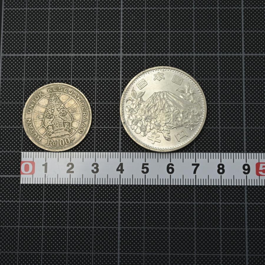 1000円銀貨 昭和39年 1964年 オリンピック 記念銀貨 インドネシア記念