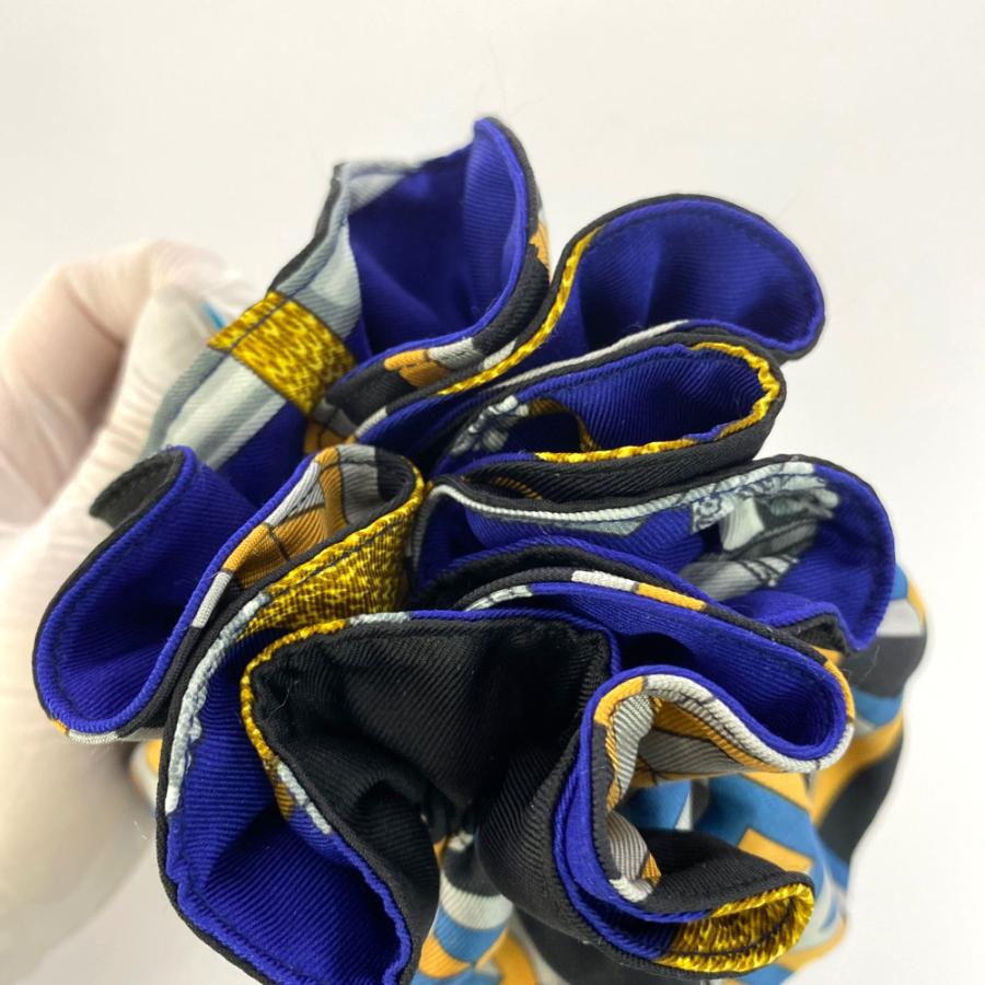 HERMES（エルメス） プティアッシュ・シルクアクセサリー巾着ポーチ