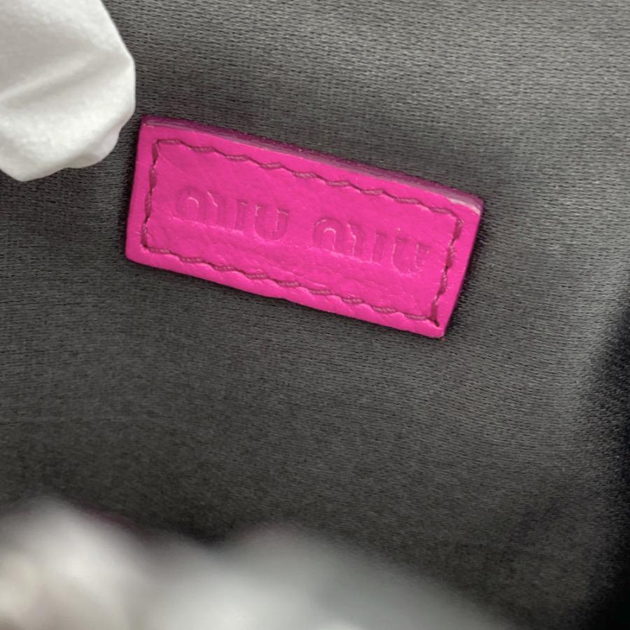 miu ミュウミュウ マテラッセ・がま口 アクセサリーポーチ