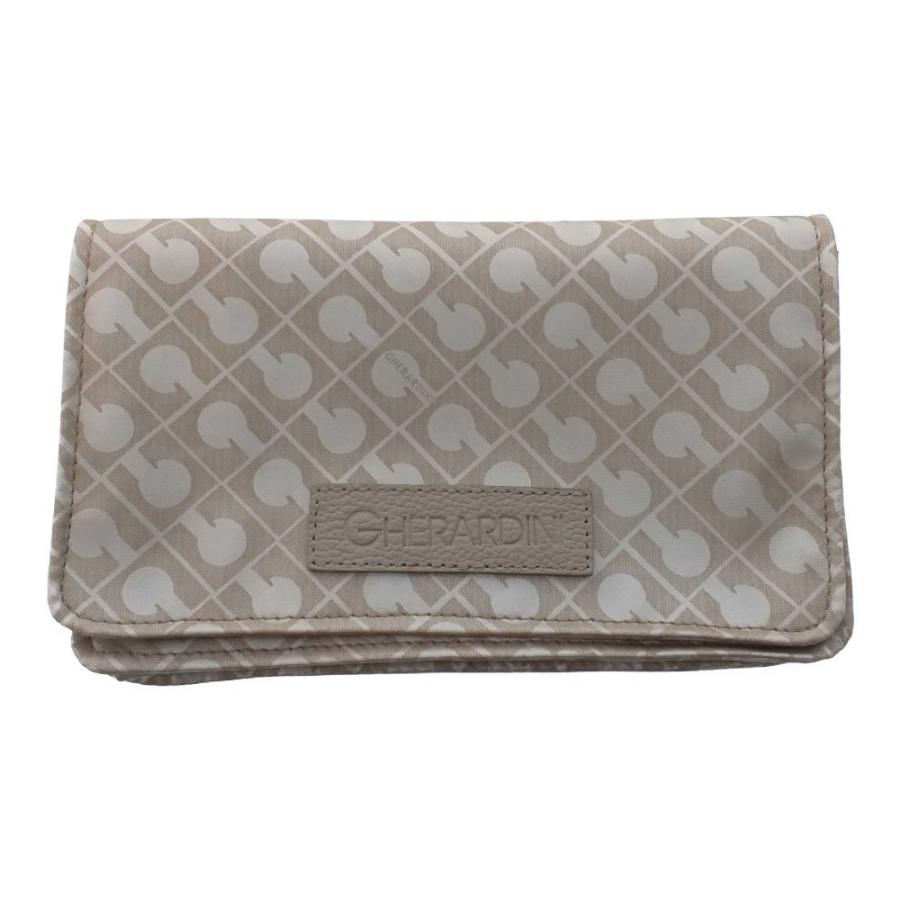 超美品・ゲラルディーニ コスメポーチ SOFTY/GH0422/ベージュ 