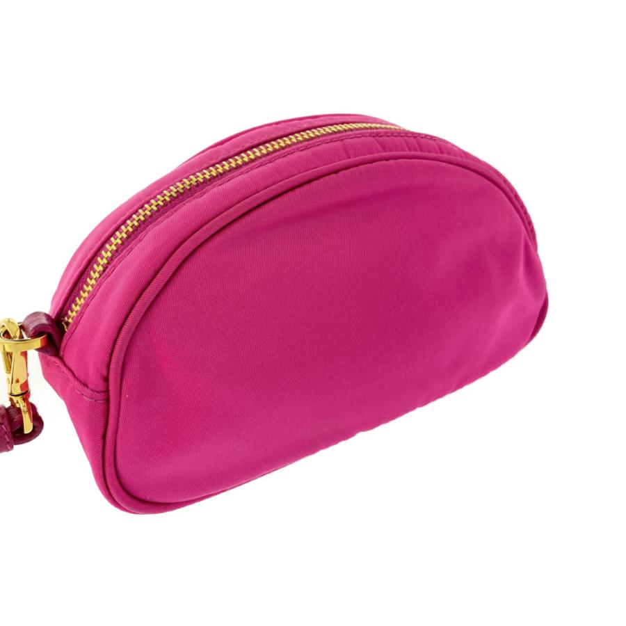 PRADA プラダ　ナイロンポーチ　ピンク 楽天市場】プラダ PRADA ポーチ 1N1576 ピンク ナイロン ロゴ