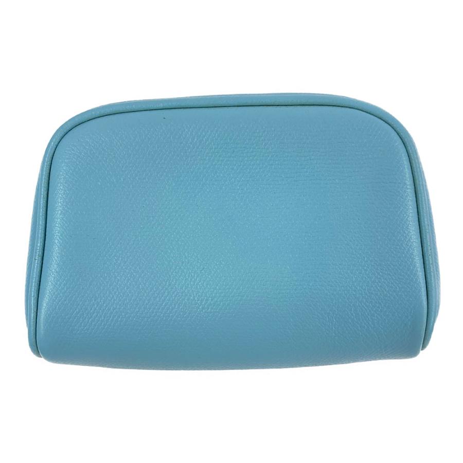 CHANEL シャネル ココボタン・コスメポーチ/A20912Y101686/ブルー