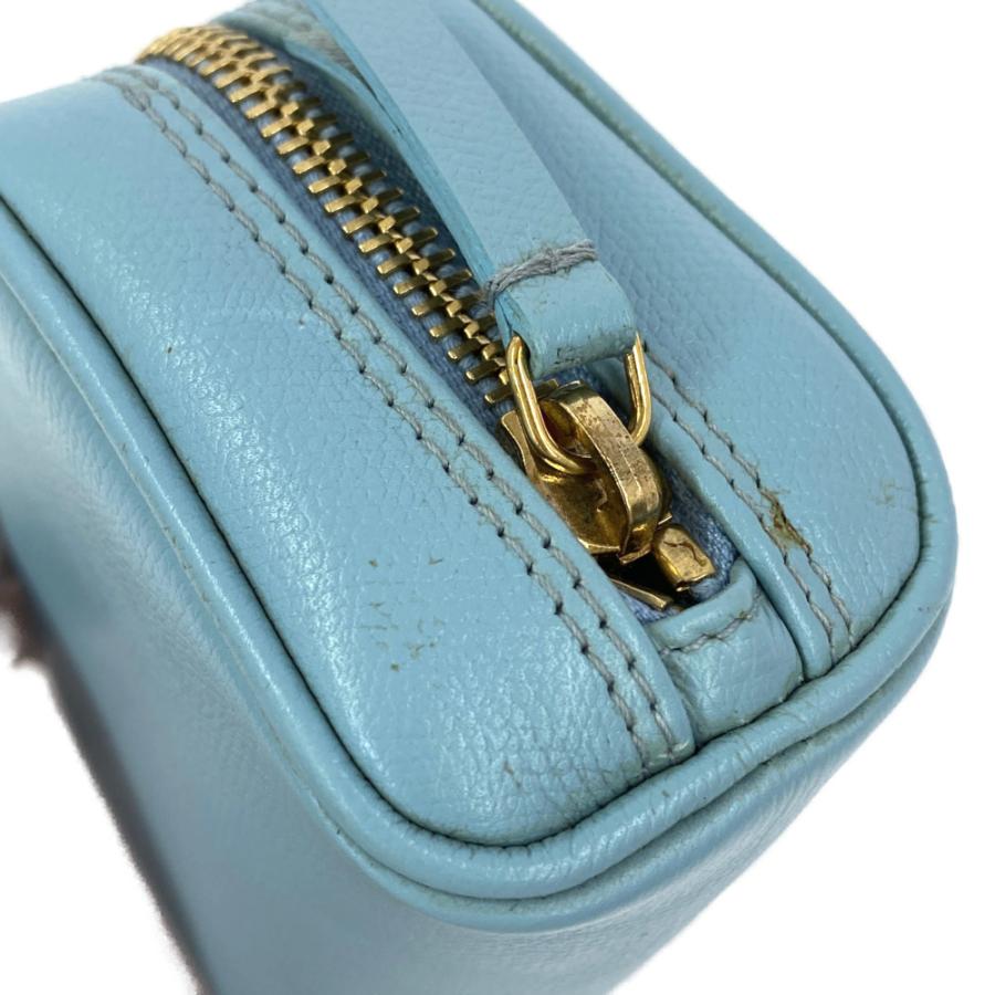 CHANEL（シャネル） ココボタン・コスメポーチ/A20912Y101686/ブルー