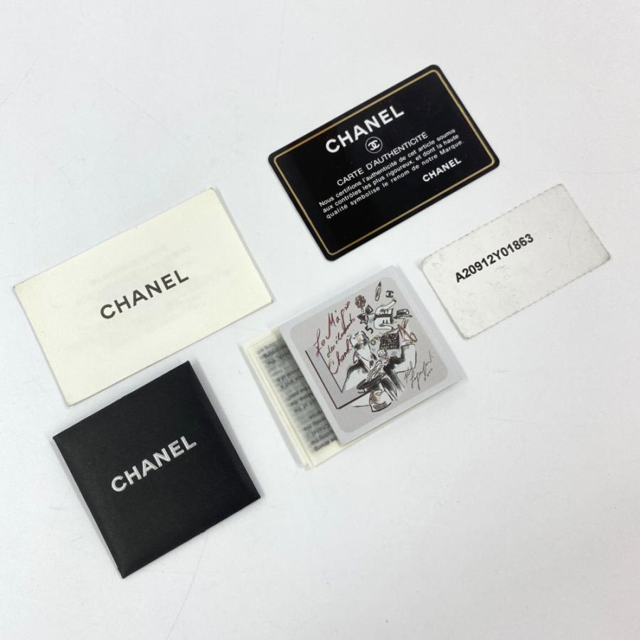 CHANEL シャネル ココボタン・コスメポーチ/A20912Y101686/ブルー