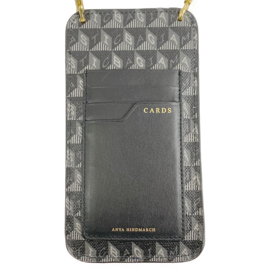 アニヤハインドマーチ Phone Pouch on Strap Eyes l am a