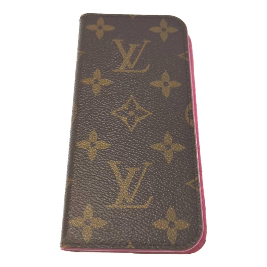 【正規品】ルイヴィトン　モノグラム　フォリオ　iPhone8 手帳型カバー LOUIS VUITTON ルイヴィトン モノグラム・IPHONE8フォリオ