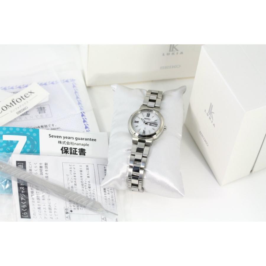 SEIKO セイコー LUKIA ルキア SSVN029 ソーラー シルバー LUKIA Grow セイコー ルキア 2024年春夏 電波ソーラー 腕時計