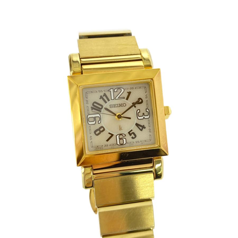 【美品】SEIKO ルキア スクエア V111-OAEO ソーラー 腕時計　稼働 Yahoo!オークション -「v111」(ルキア) (セイコー)の落札相場