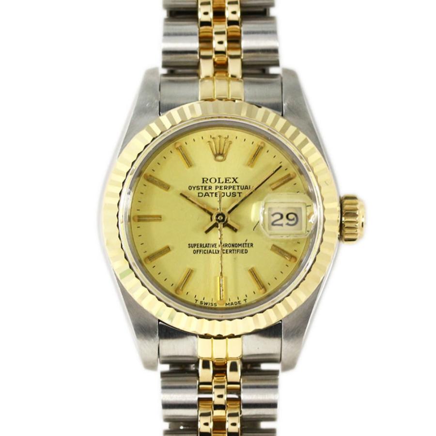 ROLEX ロレックス デイトジャスト・コンビ 自動巻き時計/SS ROLEX ロレックス デイトジャスト・コンビ 自動巻き時計/SS