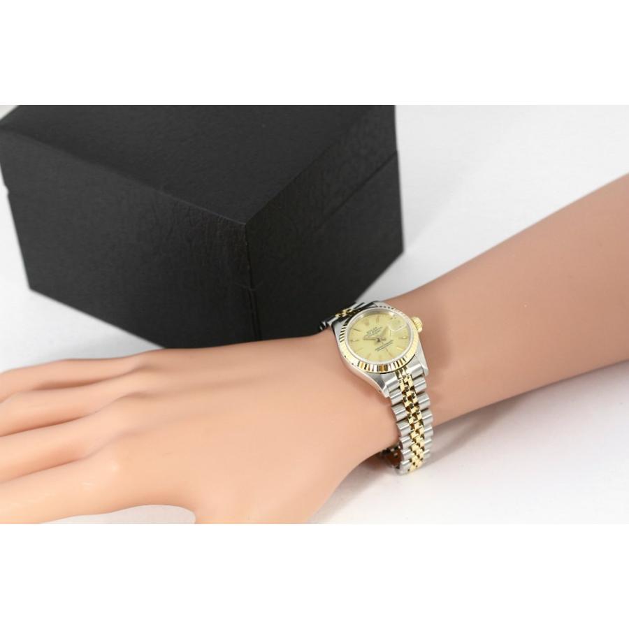 ROLEX ロレックス デイトジャスト・コンビ 自動巻き時計/SS ROLEX ロレックス デイトジャスト・コンビ 自動巻き時計/SS