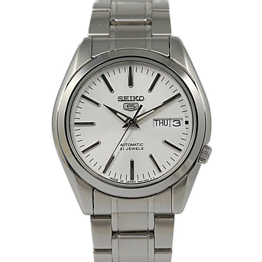 SEIKO 5自動巻き 時計 シルバー 楽天市場】【逆輸入 SEIKO5】セイコー5 セイコーファイブ 機械式自動
