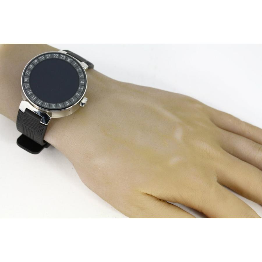 LOUIS VUITTON QA004Zタンブール スマートウォッチ 超美品・ルイヴィトン タンブール/Tambour・ホライゾンコネクテッド