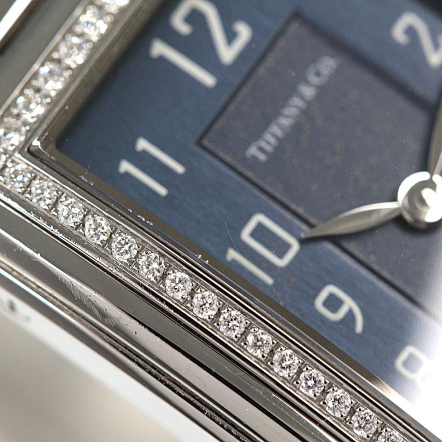 TIFFANY&Co. ティファニー グランド ダイヤベゼル クォーツ時計 TIFFANY&Co. ティファニー グランド ダイヤベゼル クォーツ時計