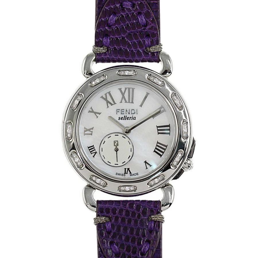 FENDI フェンディ 8100M セレリア シェル文字盤 クォーツ 時計