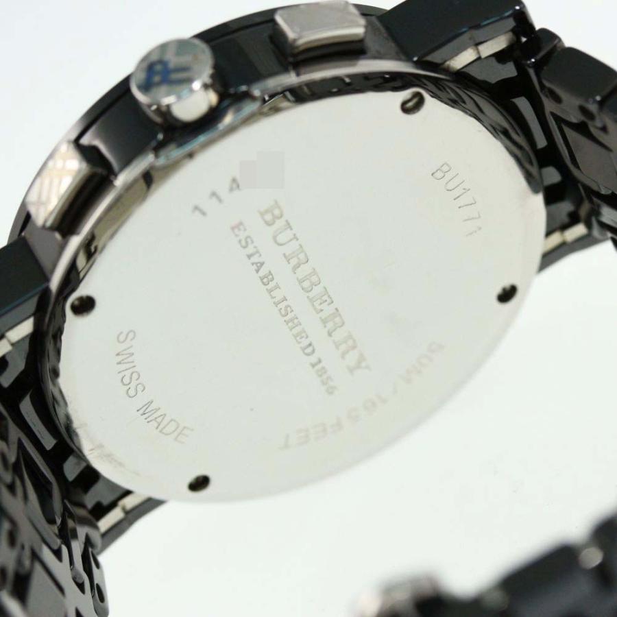 BURBERRY バーバリー クロノグラフ デイト ブラックセラミック BURBERRY バーバリー クロノグラフ デイト ブラックセラミック