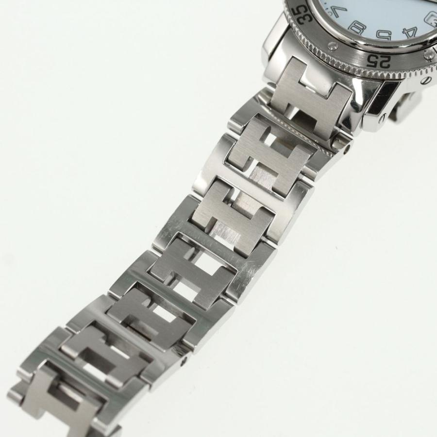 HERMES エルメス クリッパー クォーツ 腕時計/-56.6g/CL5.210