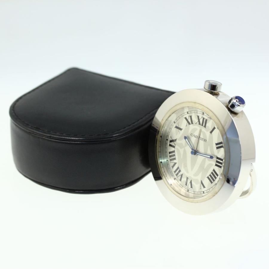 Cartier（カルティエ） パシャトラベルクロック・クォーツ 置時計