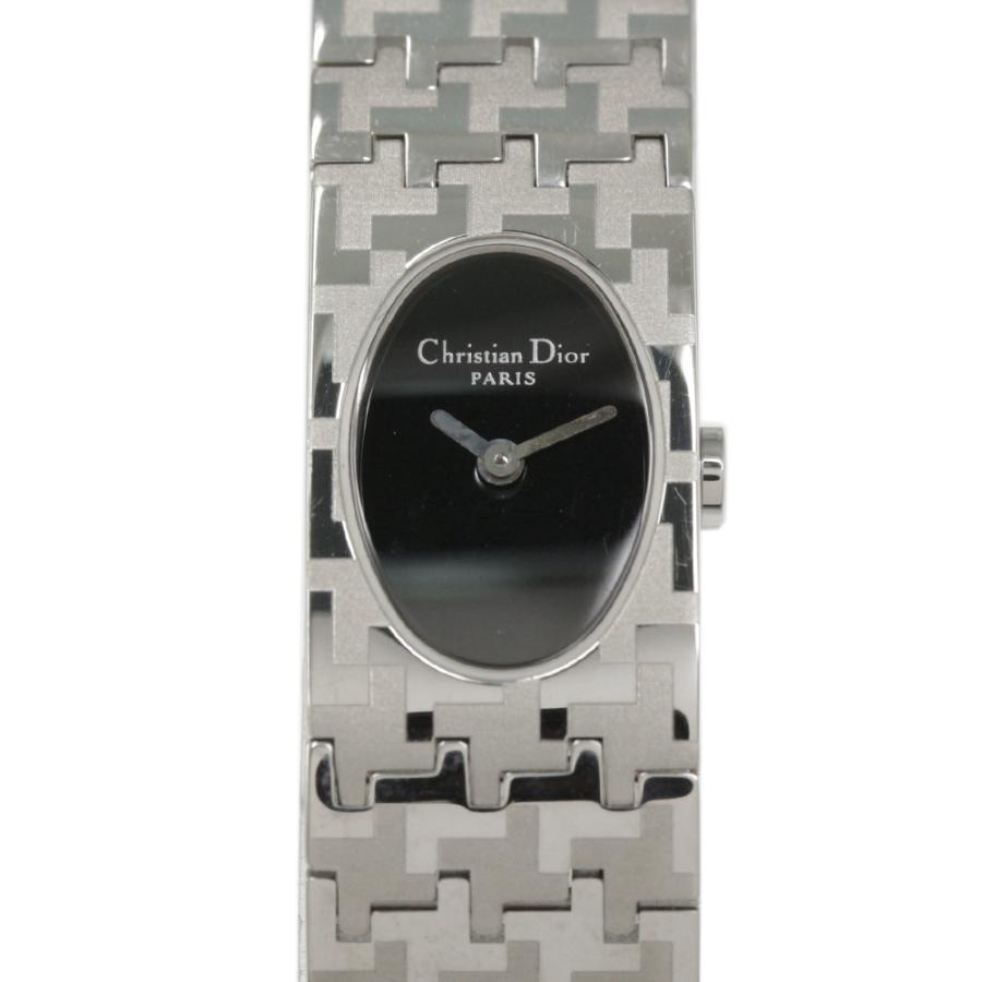 クリスチャンディオール ミスディオール・クォーツ時計/SS/stainless 