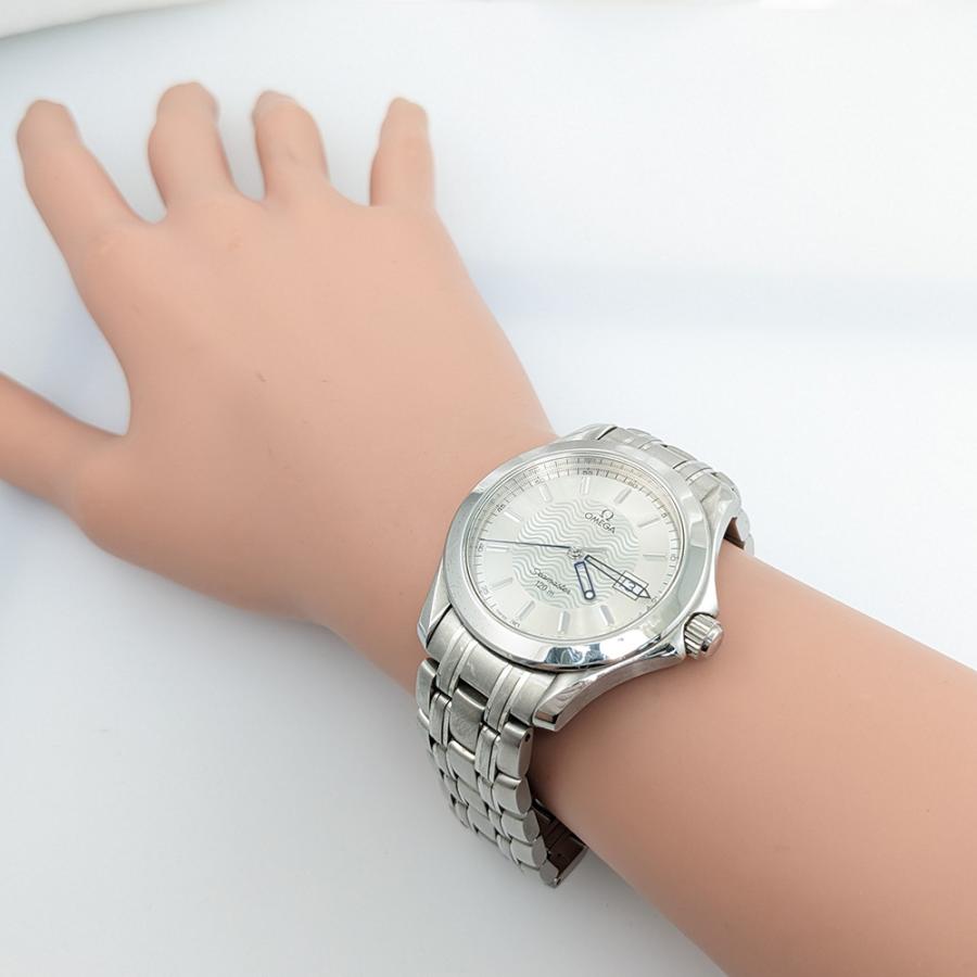 OMEGA（オメガ） シーマスター120・クォーツ時計/SS/stainless steal