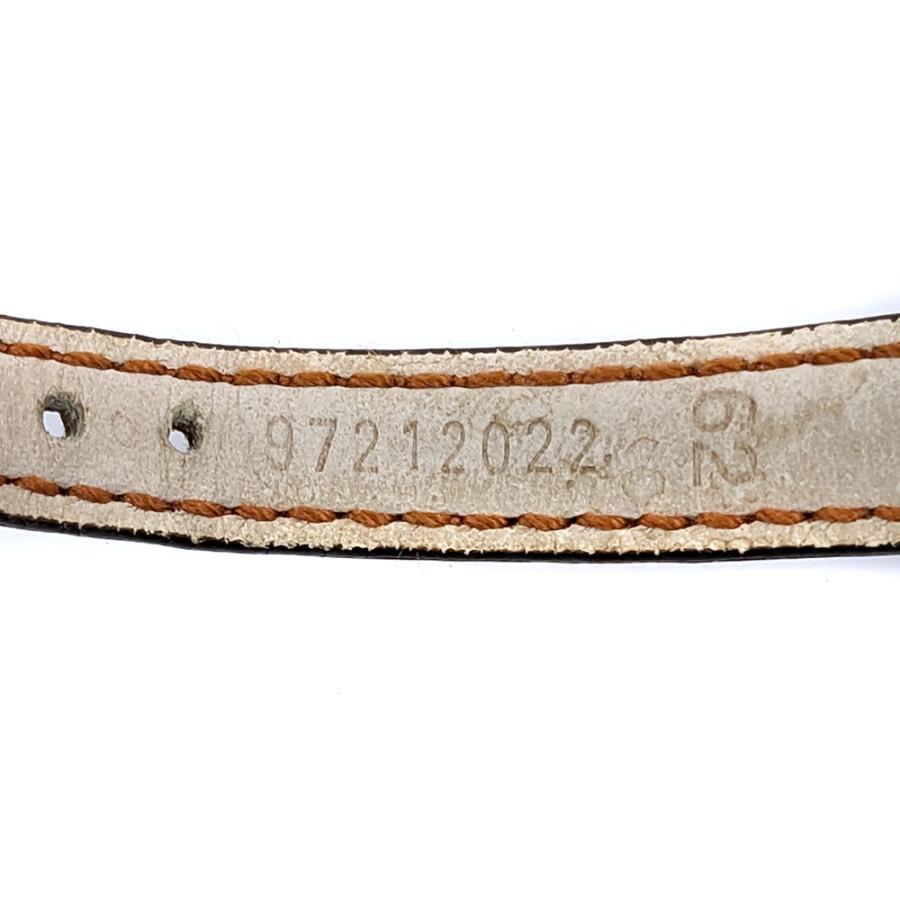 【美品】オメガ　OMEGA パール文字盤　レザーバンド　腕時計 OMEGA オメガ ”K18PG無垢 トノー レヴェルセ ミュージアム