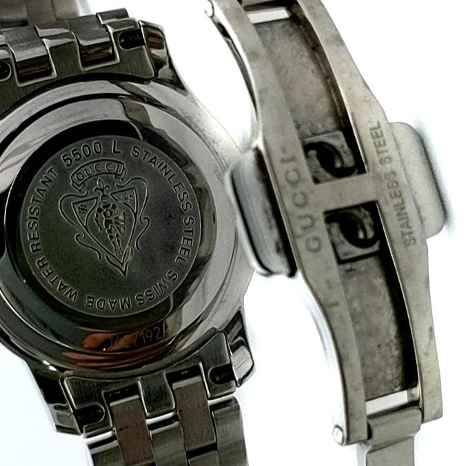 GUCCI✨腕時計　時計　5500L グッチ　シェル文字盤 GUCCI グッチ 5500L クォーツ 11P シェル文字盤 時計 腕時計