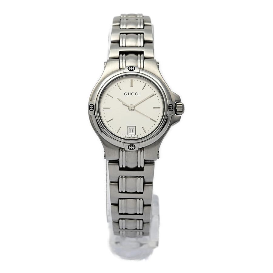 GUCCI（グッチ） クォーツ時計/SS/stainless steal-70.2g/9040L