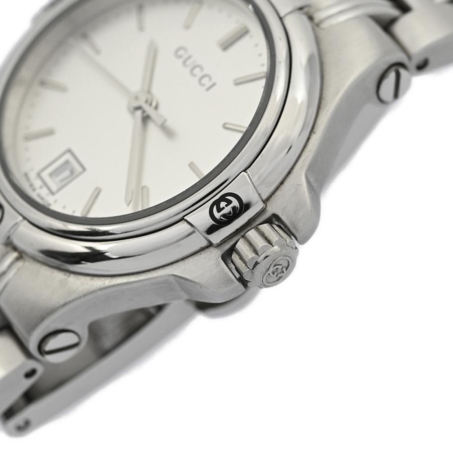 GUCCI（グッチ） クォーツ時計/SS/stainless steal-70.2g/9040L