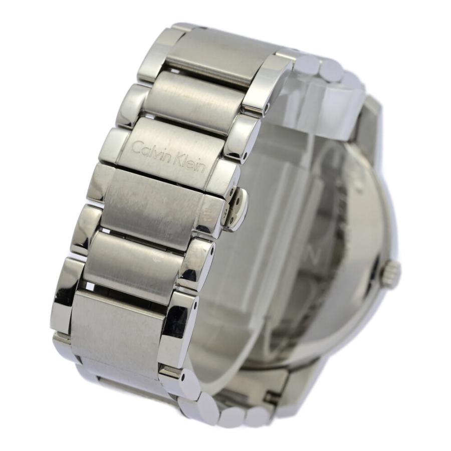 カルバンクライン クォーツ時計/SS/stainless steal-116.4g/K2G 2G1