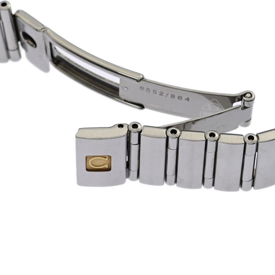 OMEGA オメガ コンステレーションミニ・グレー文字盤 クォーツ時計