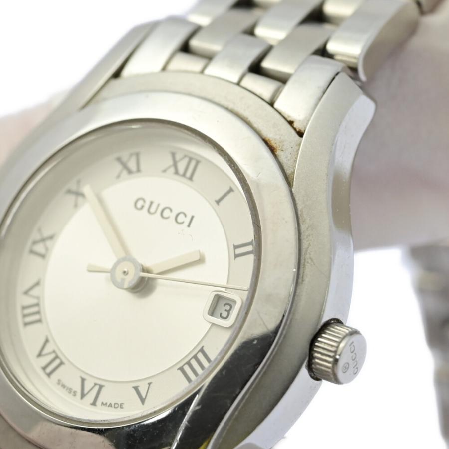 GUCCI（グッチ） デイトウォッチ・クォーツ時計/SS/stainless steal